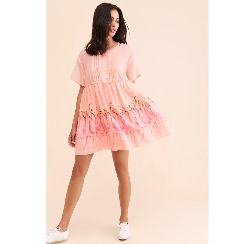 Rachel Antonoff Howard Dress in Flamboyance - L